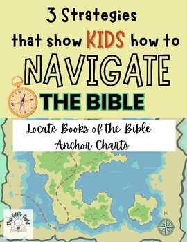 Preview of How to Locate the Books of the Bible FREEBIE Anchor Charts