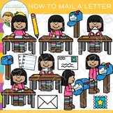 How to Write and Mail a Letter Sequencing Clip Art
