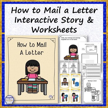 Sequencing Letter Lesson: How to Write and Send a Letter!
