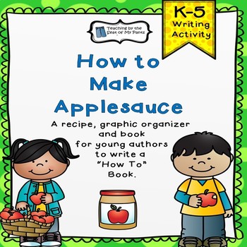 Preview of How to Make Applesauce Book