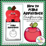 How to Make Applesauce Craft | Apple Activities | How to W