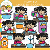 How to Make Breakfast Cereal Sequencing Clip Art