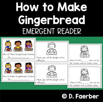 Preview of How to Make Gingerbread Cookies: An Emergent Reader