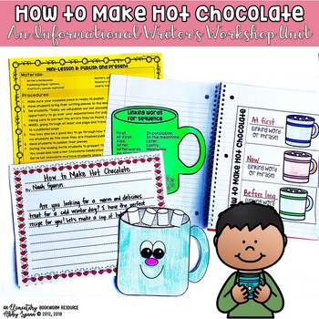 Preview of How to Make Hot Chocolate: A Winter Writer's Workshop