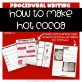 How to Make Hot Cocoa | Procedural Writing Craftivity Pack