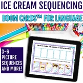 How to Make Ice Cream Sequencing Activities Boom Cards™
