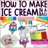 How to Make Ice Cream in a Bag Craft, End of Year Party Sn