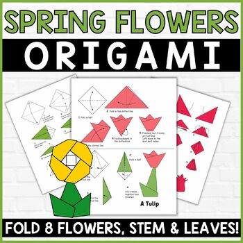 Preview of How to Make Origami Flowers, Paper Flower Tutorials for Spring and Summer