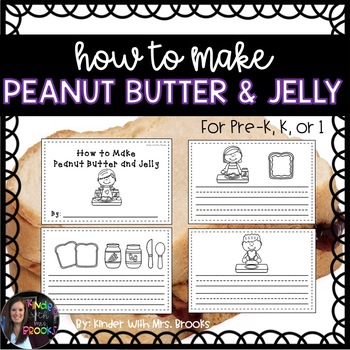 how to make a peanut butter and jelly sandwich writing