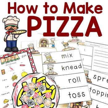 Preview of How to Make Pizza Sequencing and Procedural Writing