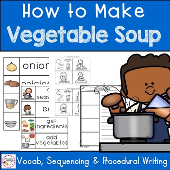 Preview of How to Make Soup Sequencing and Writing