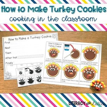 Preview of How to Make Turkey Cookies {cooking, how to writing and craft}