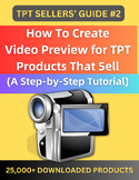 How To Make Video Preview for TPT Products That Sell