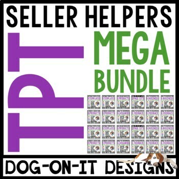 Preview of How to Make Video Previews TPT Seller Store Helpers Mega Bundle