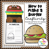 How to Make a Burger Craft | How to Writing | Summer Craft