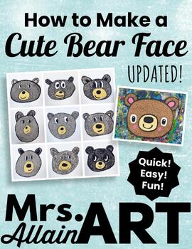 Preview of Cute Bear Face Tutorial