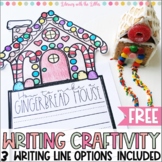 How to Make a Gingerbread House | Free Winter Writing Craftivity