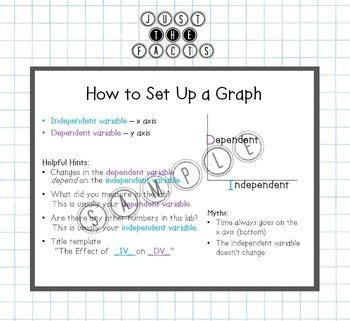 Preview of Graphing Basics- Poster & Interactive Notebook Handout