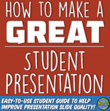 How to Make a Great Student Presentation?  Student Slides Guide!