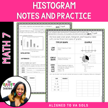 Preview of How to Make a Histogram Notes