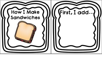 How To Make A Jam Sandwich Sequencing Book Freebie By Alison Wonderland