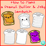 How to Make a Peanut Butter & Jelly Sandwich Craft Sequenc