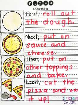 How to Make a Pizza Informative Writing by Classroom Confetti | TpT