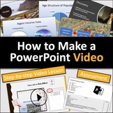 How to Make a PowerPoint (Instructional Video w/ Test)