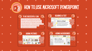 Preview of How to Make a Powerpoint Presentation