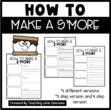 How to Make a S'more Writing | How To Writing Practice