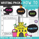 How to Make a Sandcastle Procedural Writing Packet