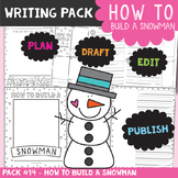 How to Make a Snowman Procedural Writing Packet