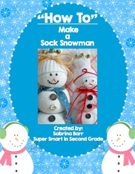 Preview of How to Make a Sock Snowman
