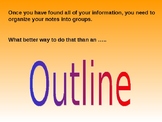How to OUTLINE PowerPoint presentation