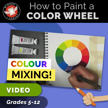 Preview of How to Paint an Accurate Color (Colour) Wheel - Educational Video