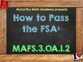 How to Pass the Math FSA - Division - MAFS.3.OA.1.2 (3rd G