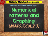 How to Pass the Math FSA - Numerical Patterns and Graphing