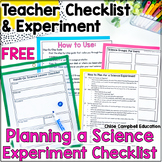 Scientific Method Experiment Template - How to Plan for Sc