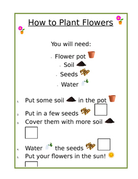 Preview of How to Plant a Flower