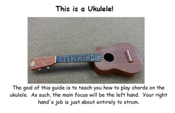Preview of How to Play Chords on the Ukulele Flipchart