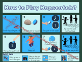 How to Play Hopscotch Poster| Hopscotch Rules Sign| Hopsco