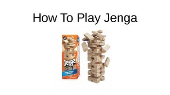 How to Play Jenga 
