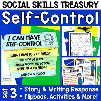 Preview of How to Practice Self-Control for Upper Elementary Social Skills Set 3