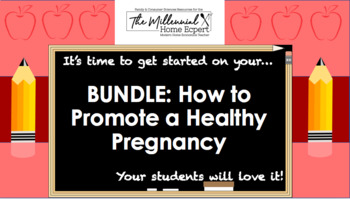 Preview of BUNDLE: How to Promote Healthy Pregnancies (FCS) (No Prep)