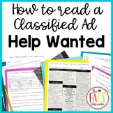 Help Wanted | How to Read A Classified Ad | Life Skills | 