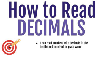 Preview of How to Read Decimals- Interactive Google Slides Lesson