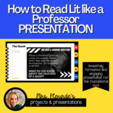 How to Read Lit Like a Professor: Supplemental Guide