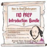 How to Read Shakespeare NO PREP Bundle
