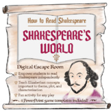 How to Read Shakespeare: Shakespeare's World Escape Room