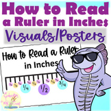 How to Read a Ruler in Inches Posters Measurement Inches R